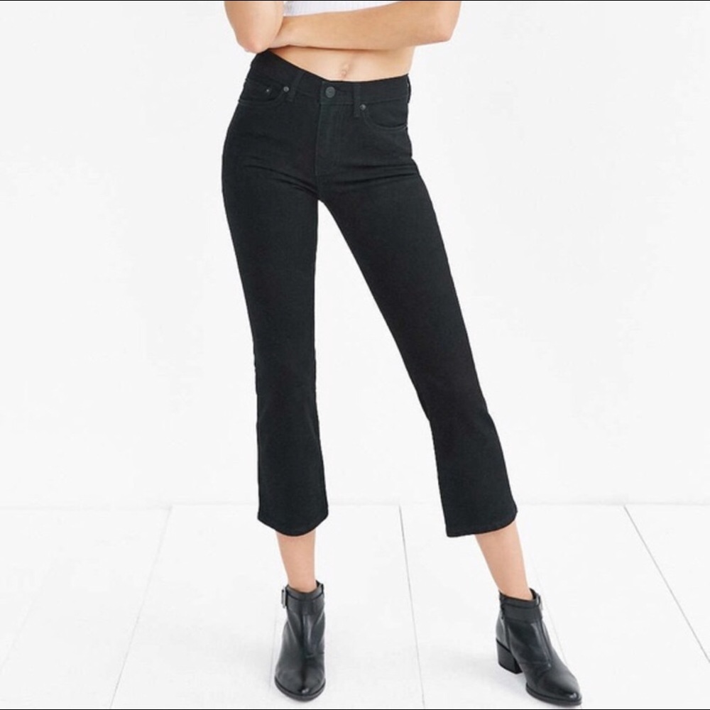 UO BDG Women's Highgate Mid-rise Jean Black Ink